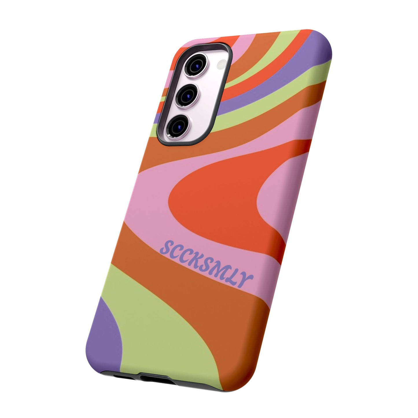 Curvy Swirl Phone Case for Samsung