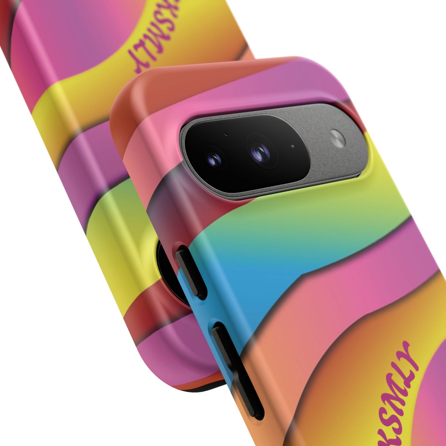 Modern Retro Rainbow Phone Case for Google Pixel