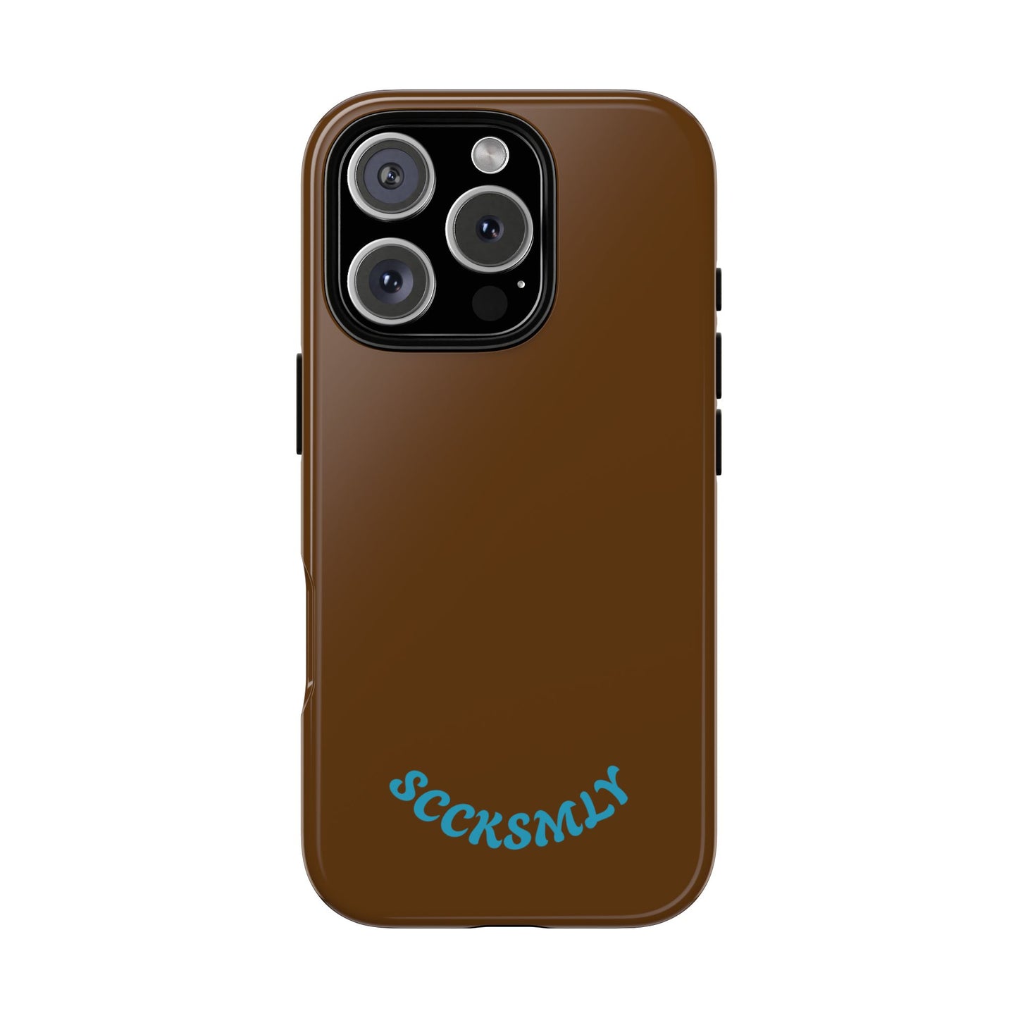 SOLID Chocolate Coco Tough Case for Apple