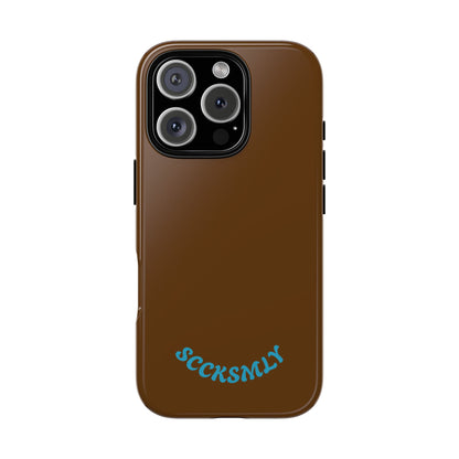 SOLID Chocolate Coco Tough Case for Apple