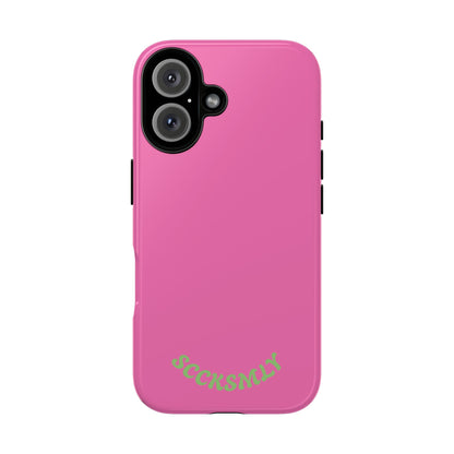 SOLID Sweet Static Pink Tough Case for Apple