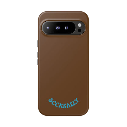 SOLID Chocolate Coco Tough Case for Google Pixel