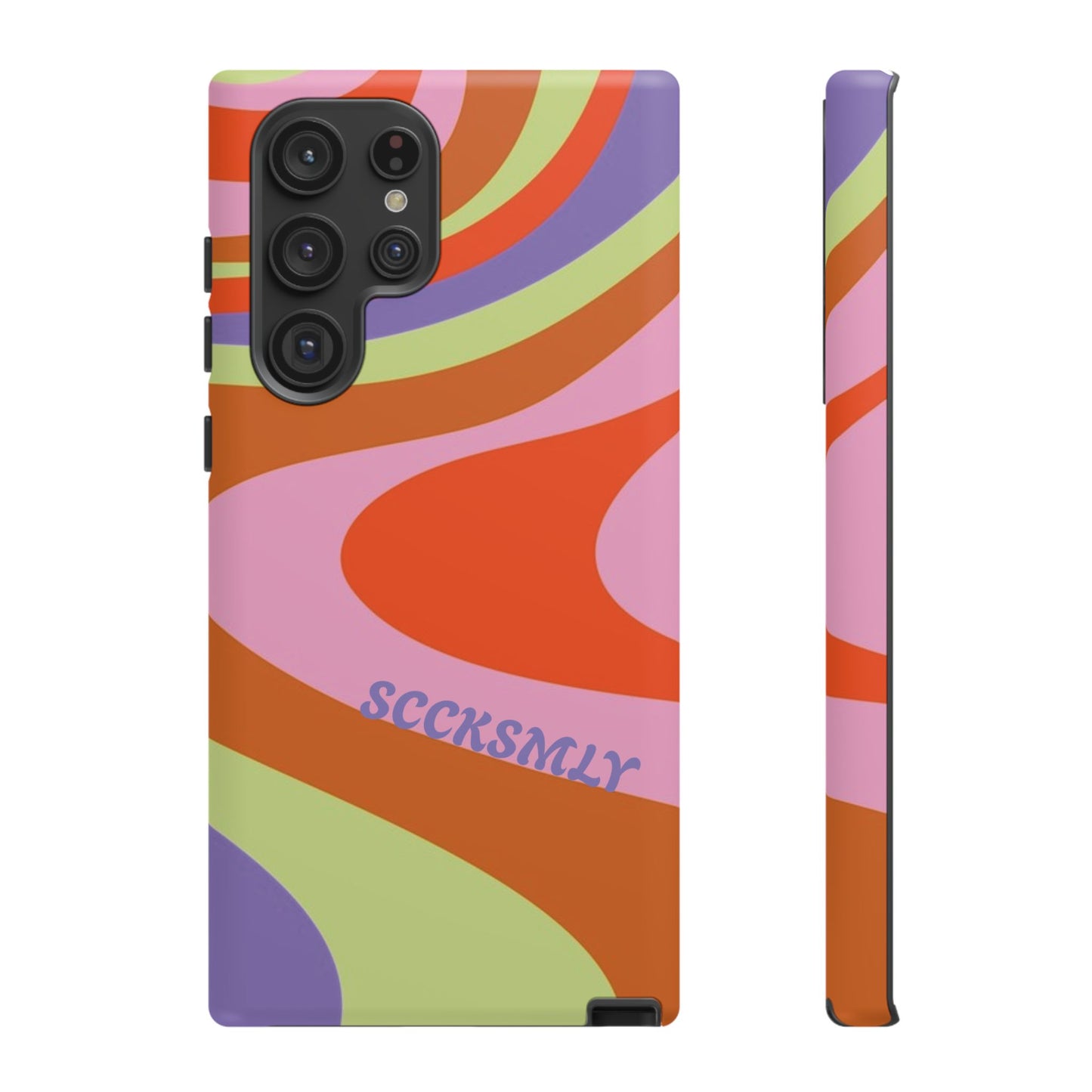 Curvy Swirl Phone Case for Samsung