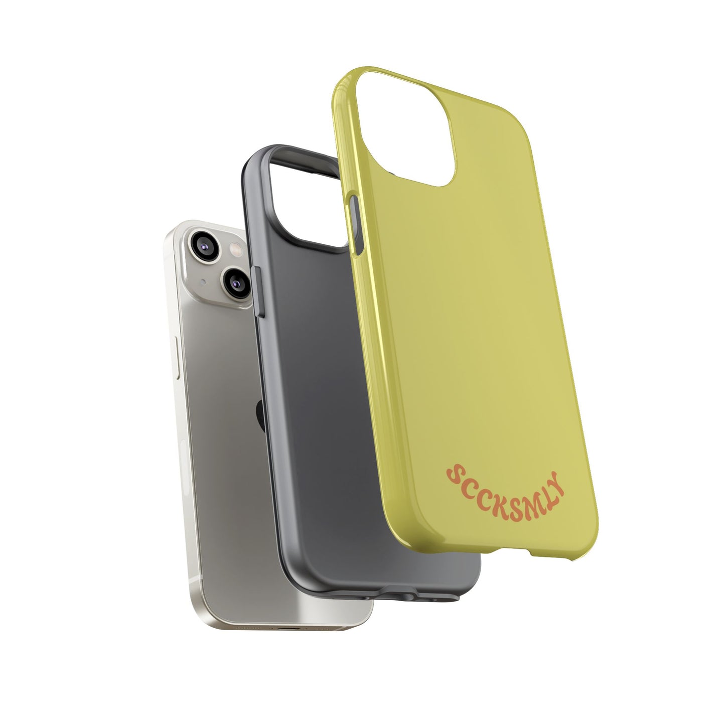 SOLID Lemon Dijon Glaze Tough Case for Apple