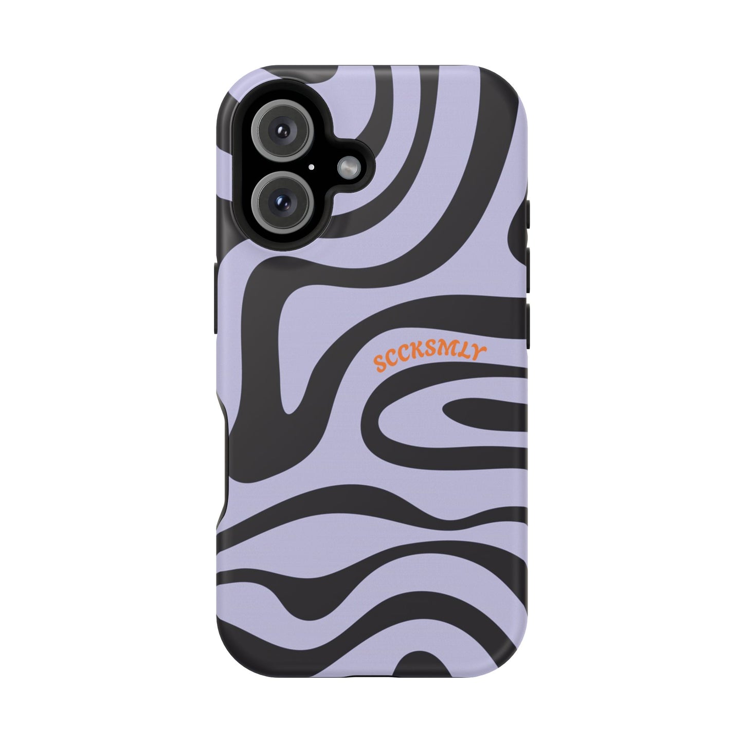 Purple Swirl Phone Case for "IOS or Apple"