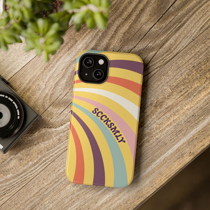 Vintage Groove Phone Case for Apple