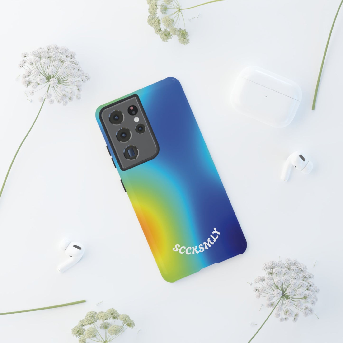 Gradient Heatwave Tough Phone Case for Samsung