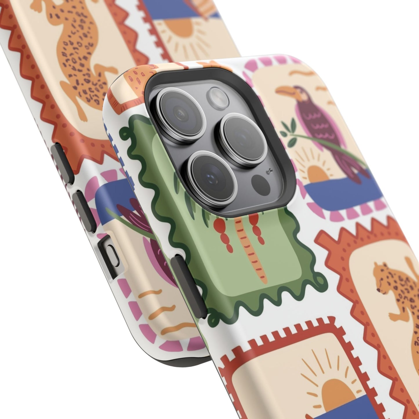 Tropical Print Phone Case for Apple