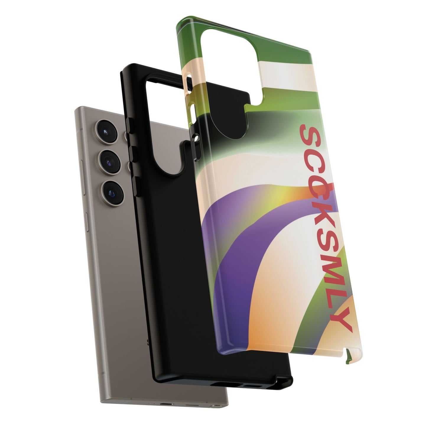 Green Waves Phone Case for Samsung
