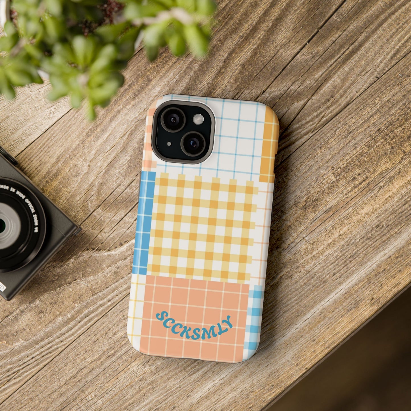 Joy Checkmate Phone Case for Apple