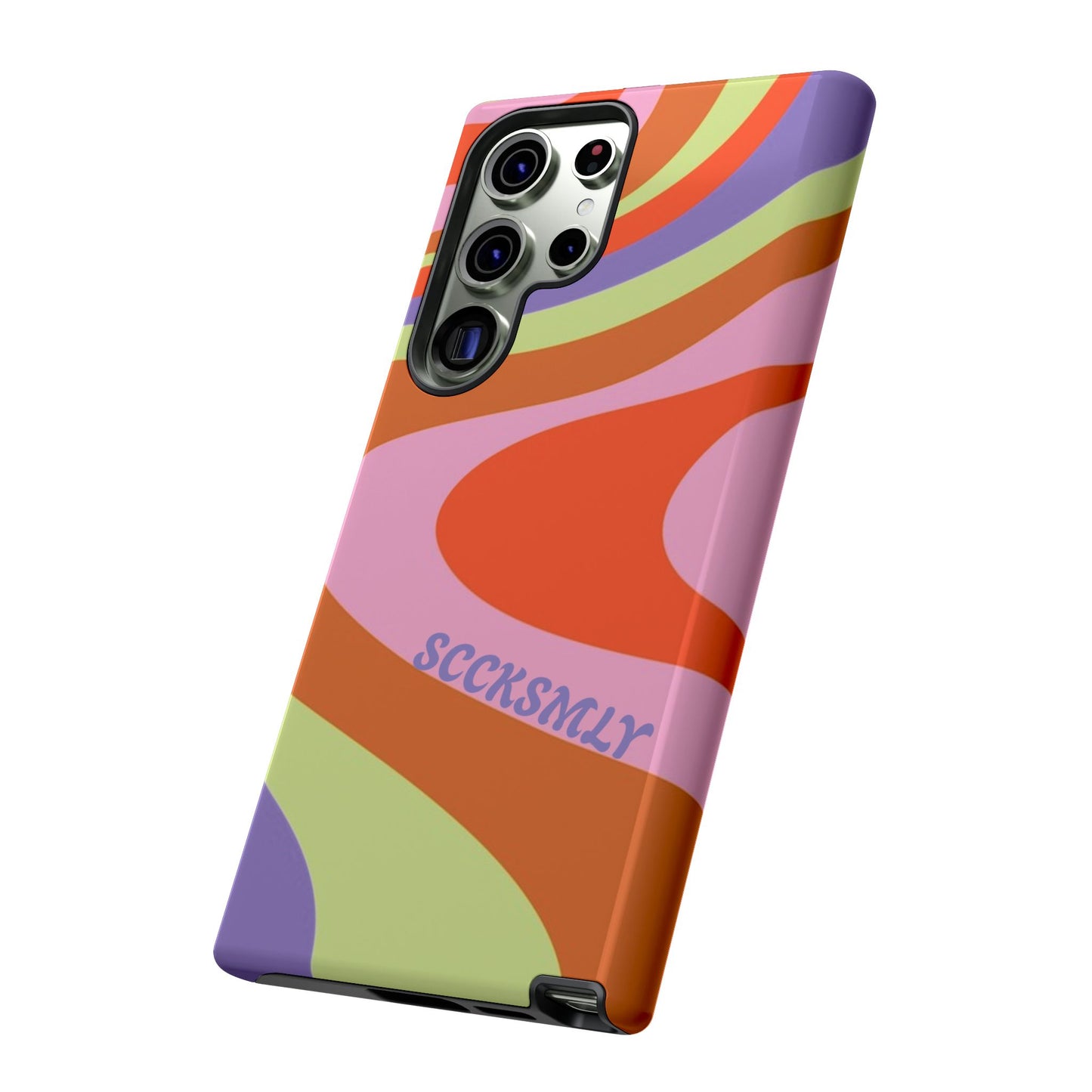 Curvy Swirl Phone Case for Samsung