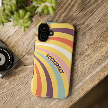 Vintage Groove Phone Case for Apple