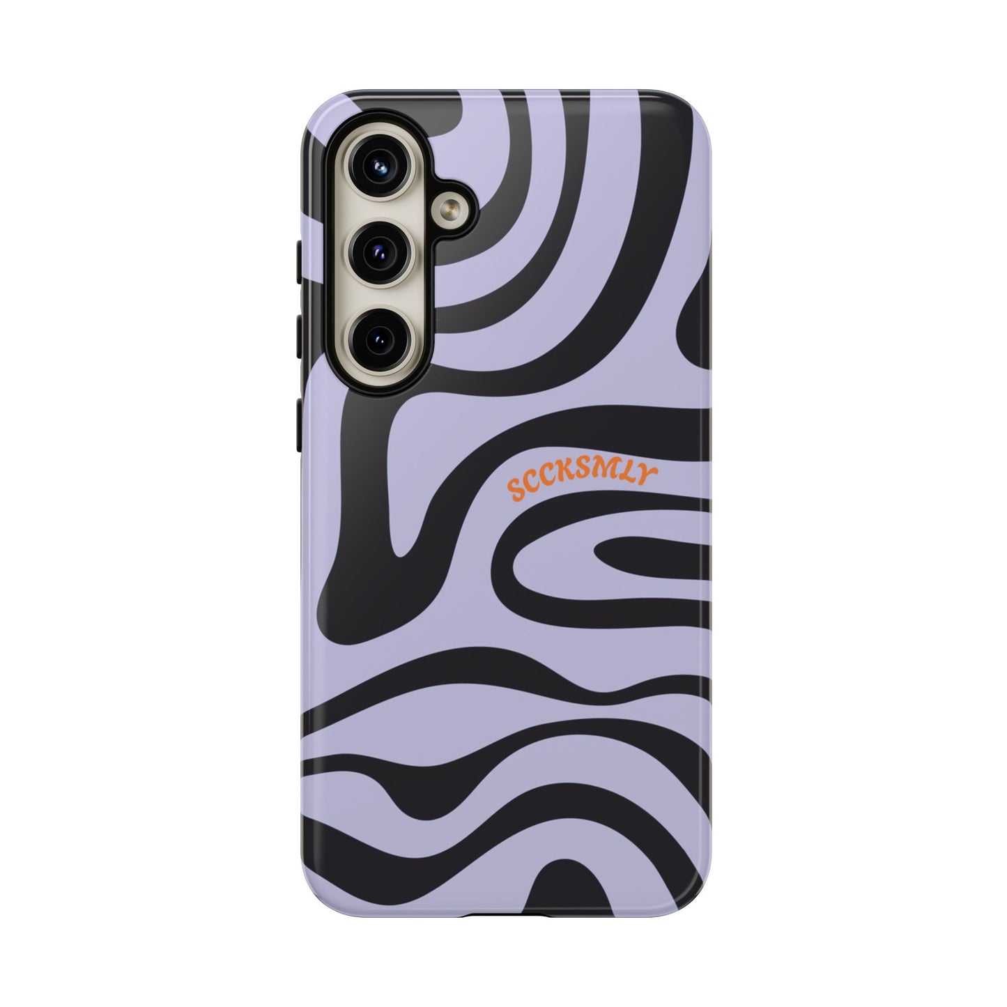 Purple Swirl Phone Case for Samsung