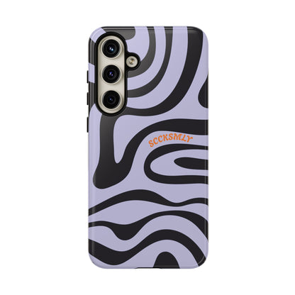 Purple Swirl Phone Case for Samsung