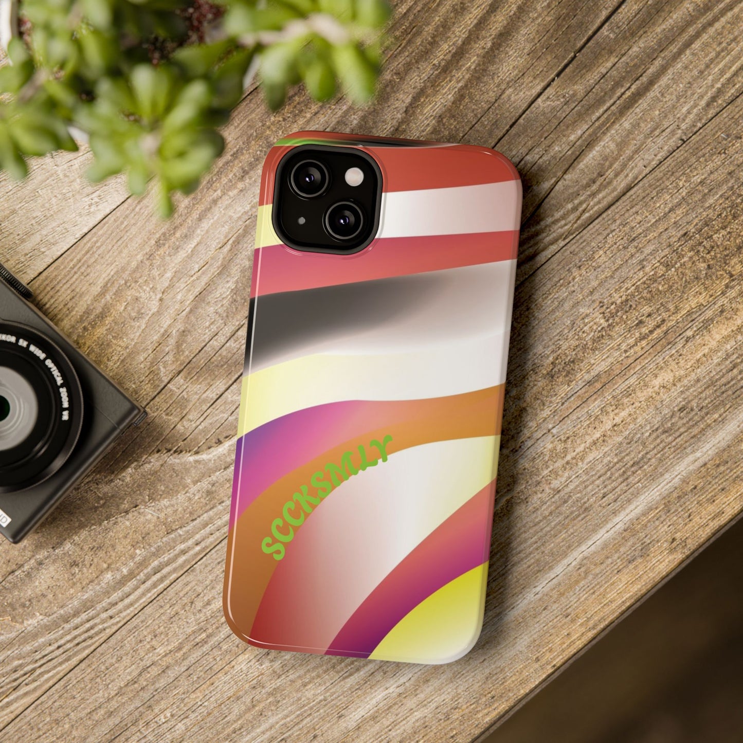 Neutral Waves Phone Case for Apple