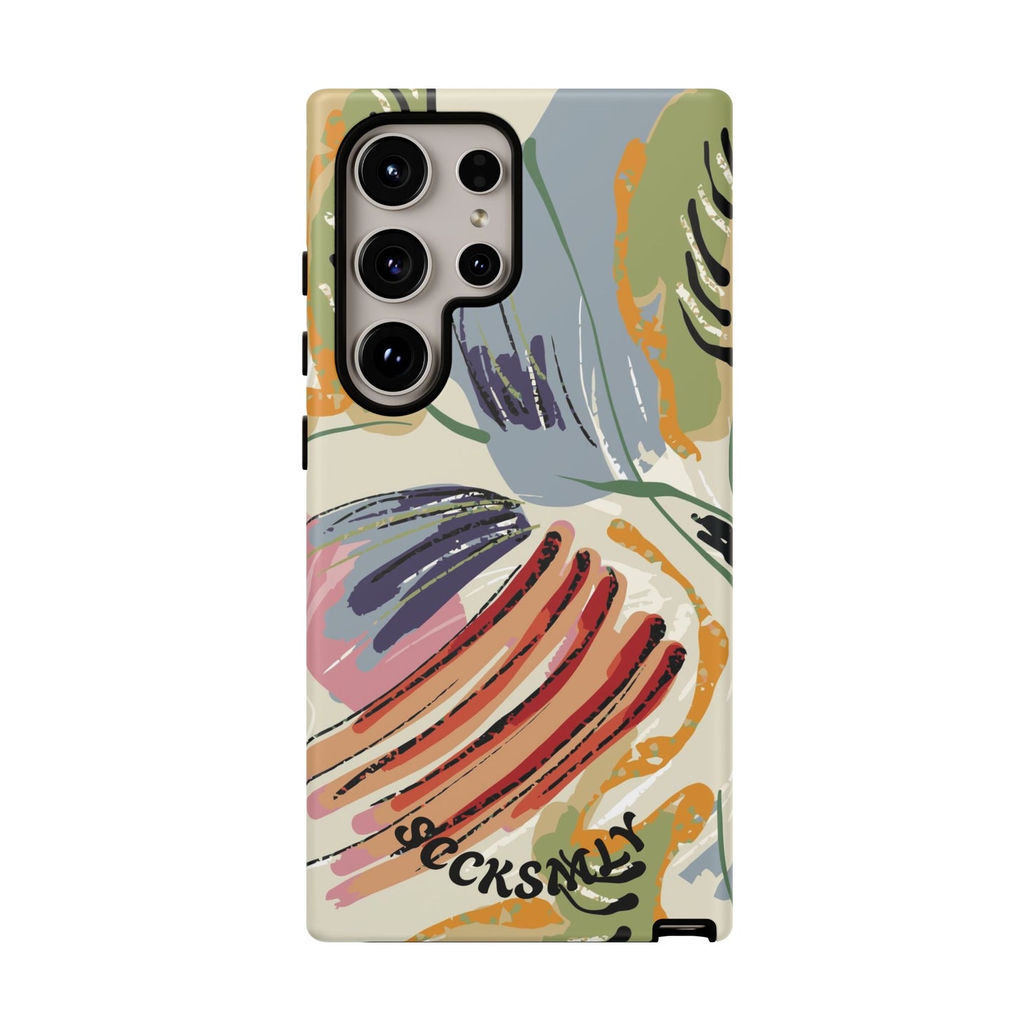 Botanical Strokes Palette Tough Phone Case for Samsung
