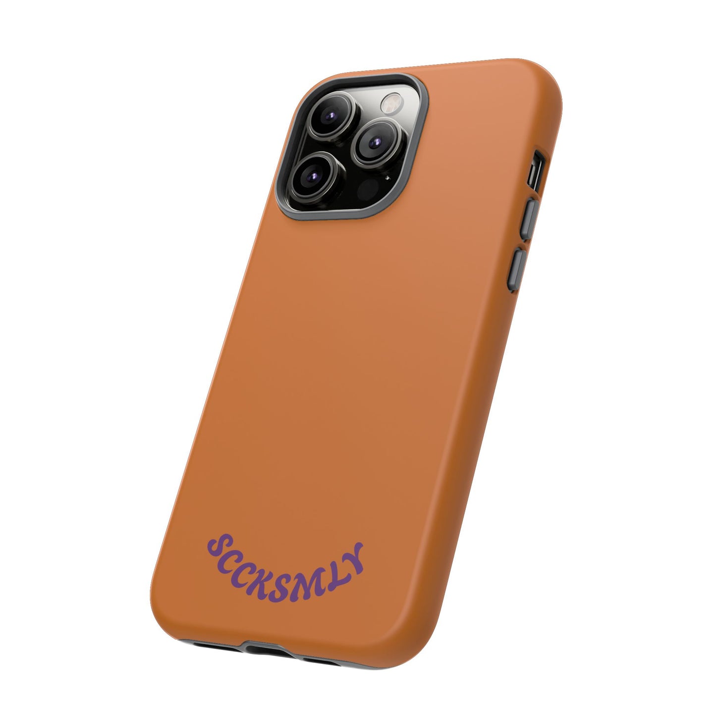 SOLID Burned Plum Tough Case for Apple