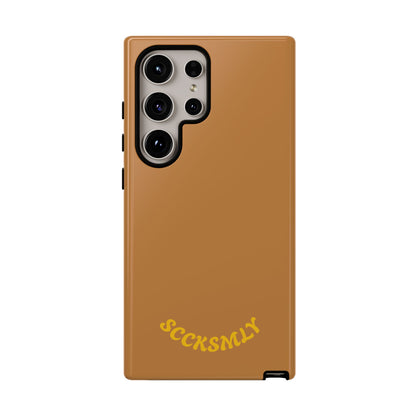 SOLID Spice Caramel Tough Case for Samsung