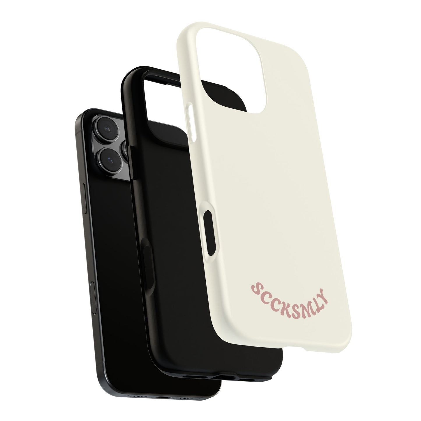 Sweet Oat Milk Tough Phone Case for Apple