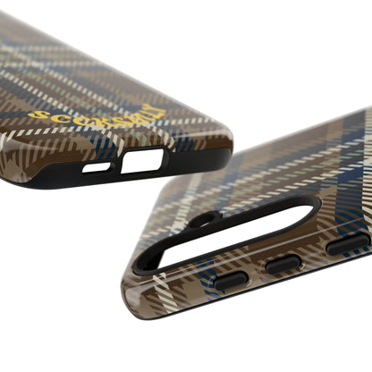Earth and Sky Plaid Phone Case for Samsung