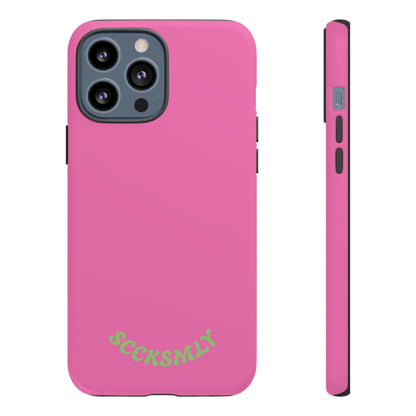 SOLID Sweet Static Pink Tough Case for Apple