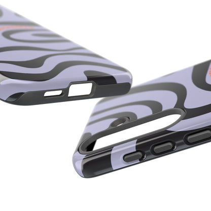 Purple Swirl Phone Case for Samsung