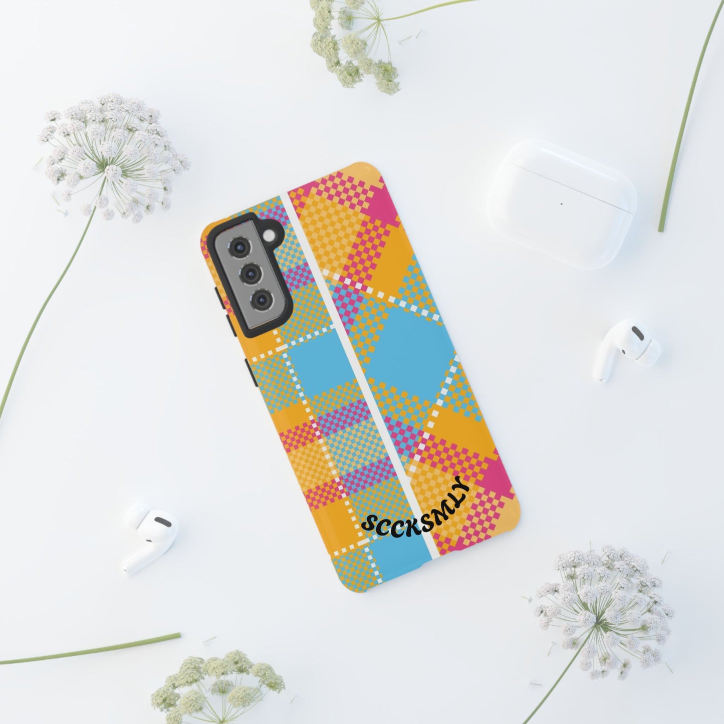 Pattern Punch Phone Case for Samsung