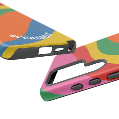 Candy Ribbon Tough Phone Case for Samsung