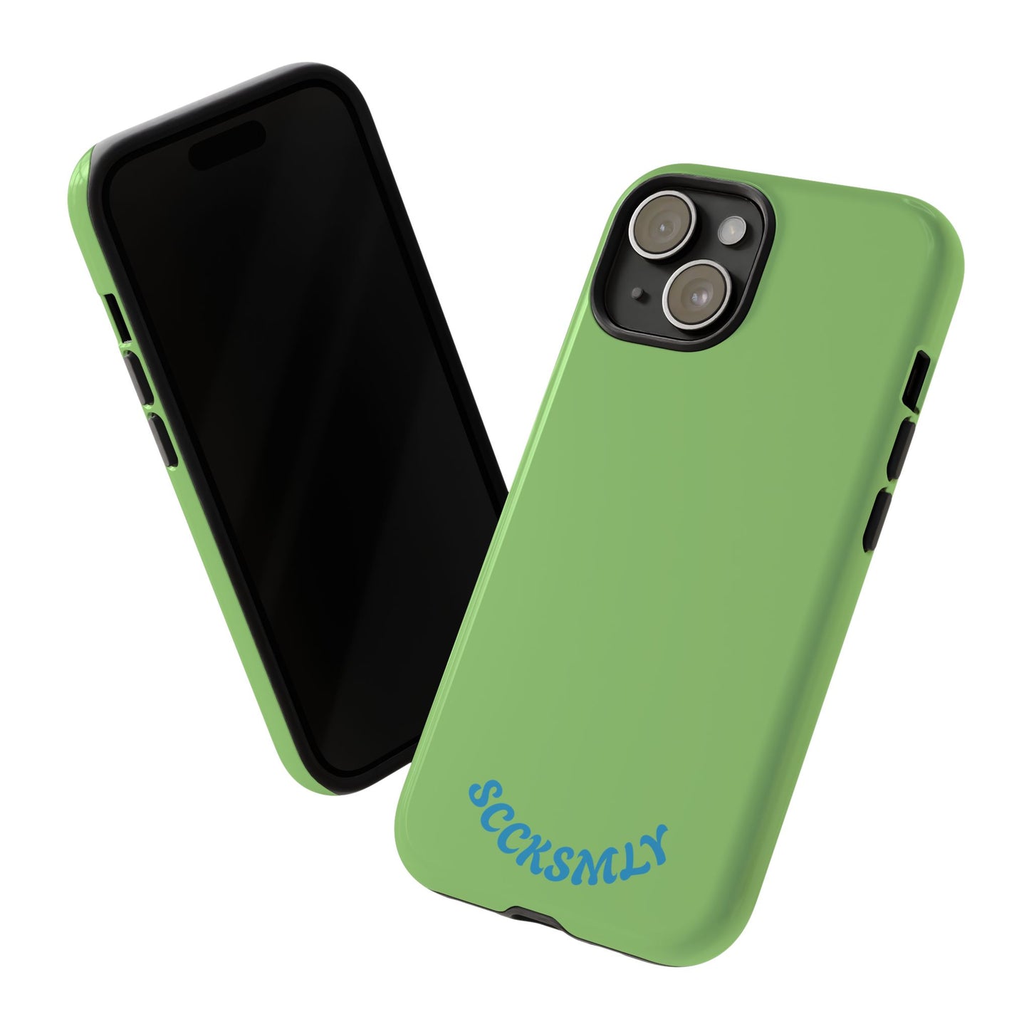 SOLID Sour Lime Tough Case for Apple