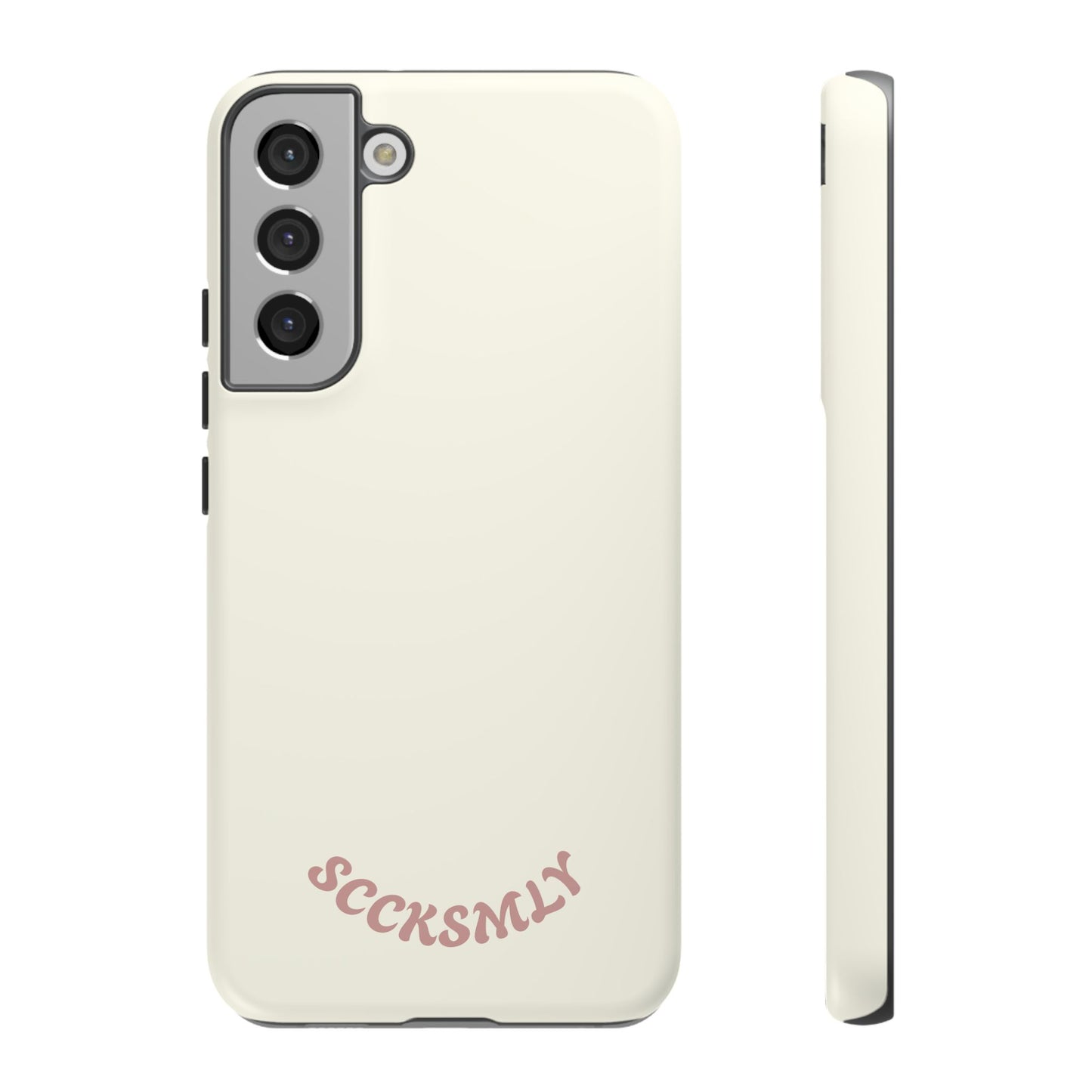Sweet Oat Milk Tough Phone Case for Samsung