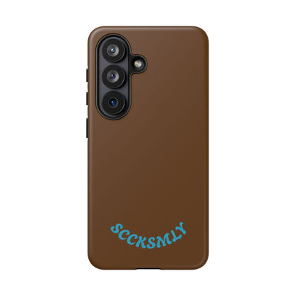 SOLID Chocolate Coco Tough Case for Samsung