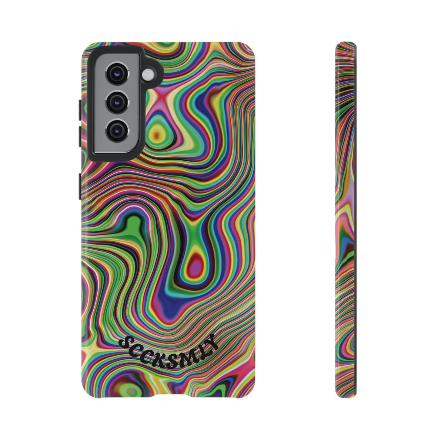 Acid Swirl Phone Case for Samsung