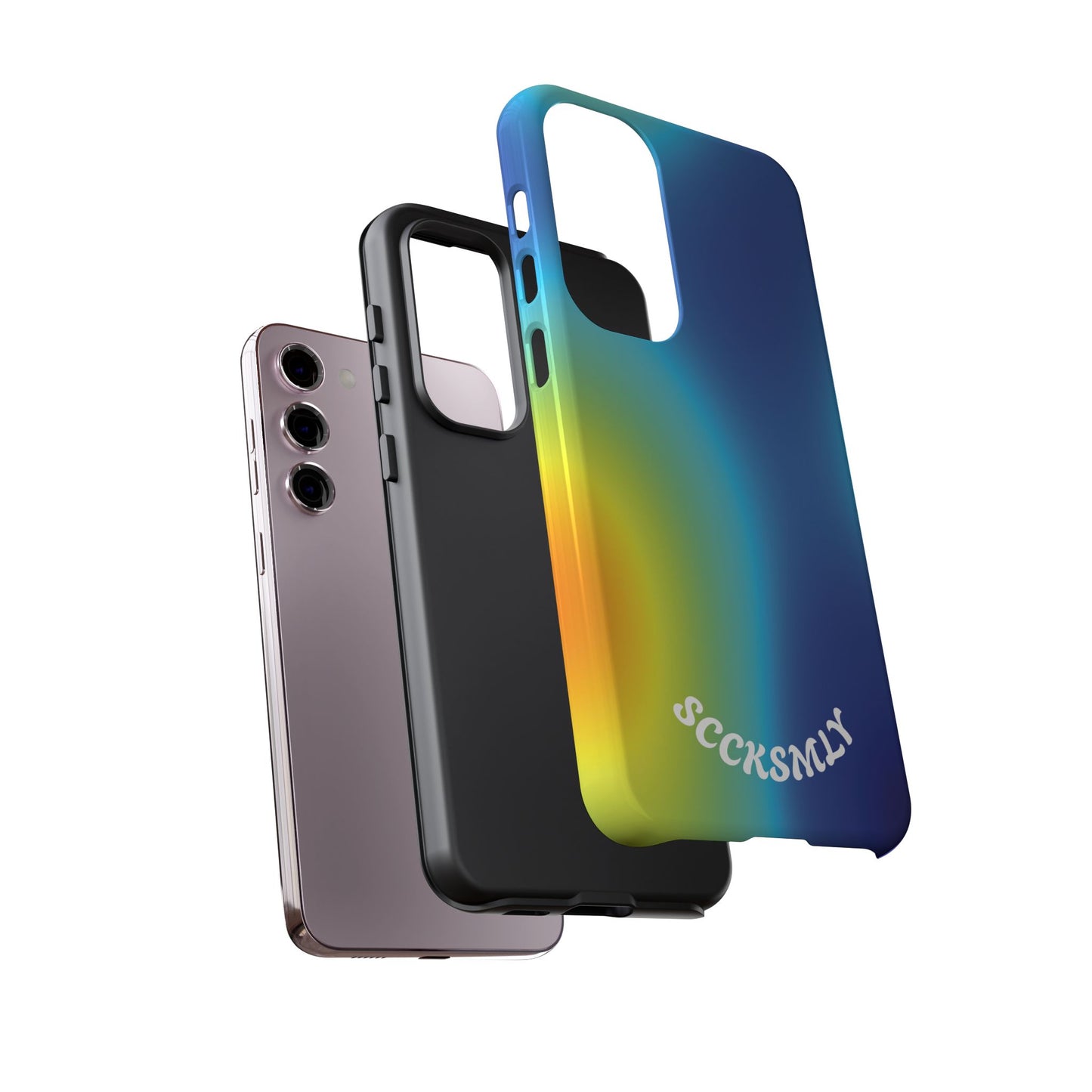 Gradient Heatwave Tough Phone Case for Samsung