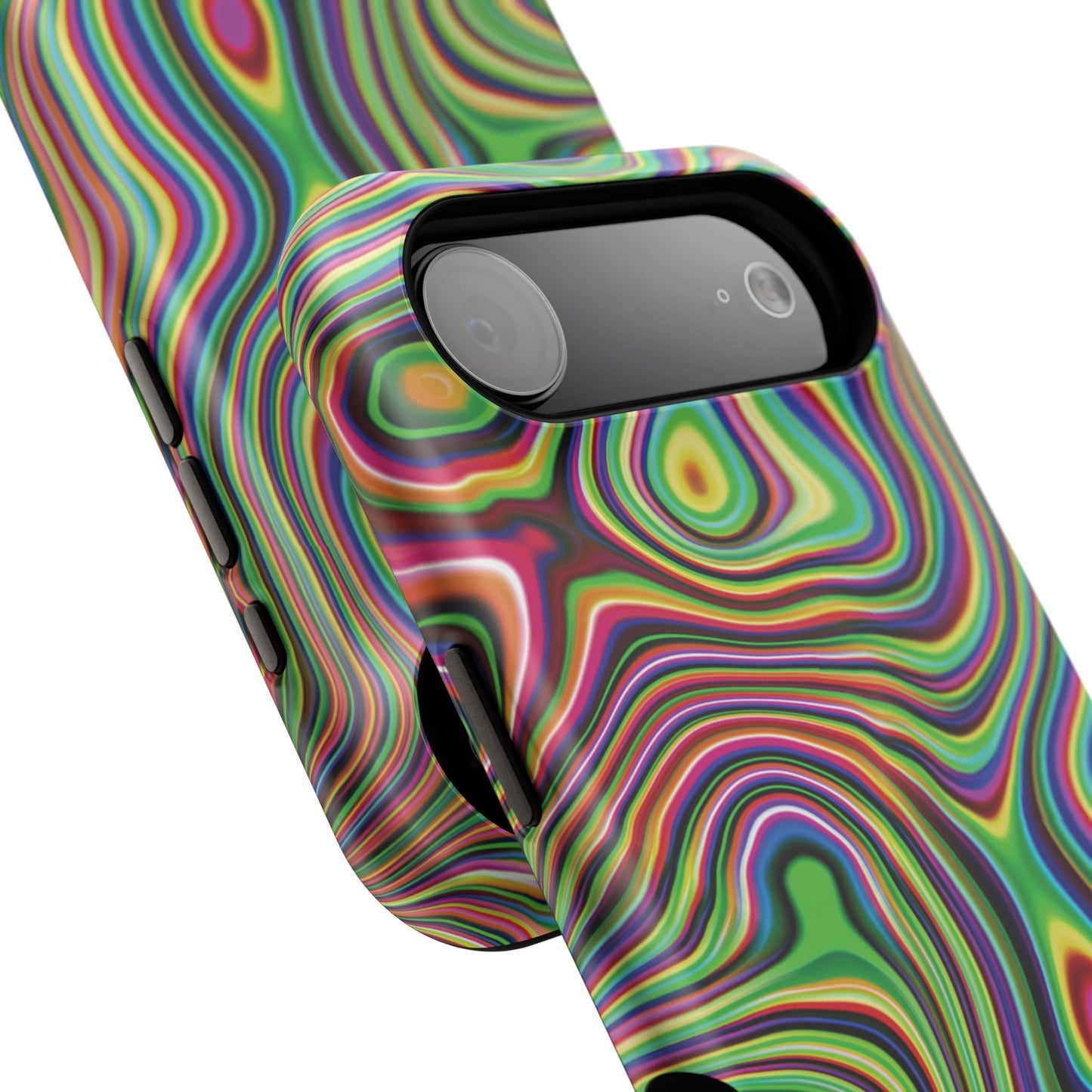 Acid Swirl Phone Case for Apple