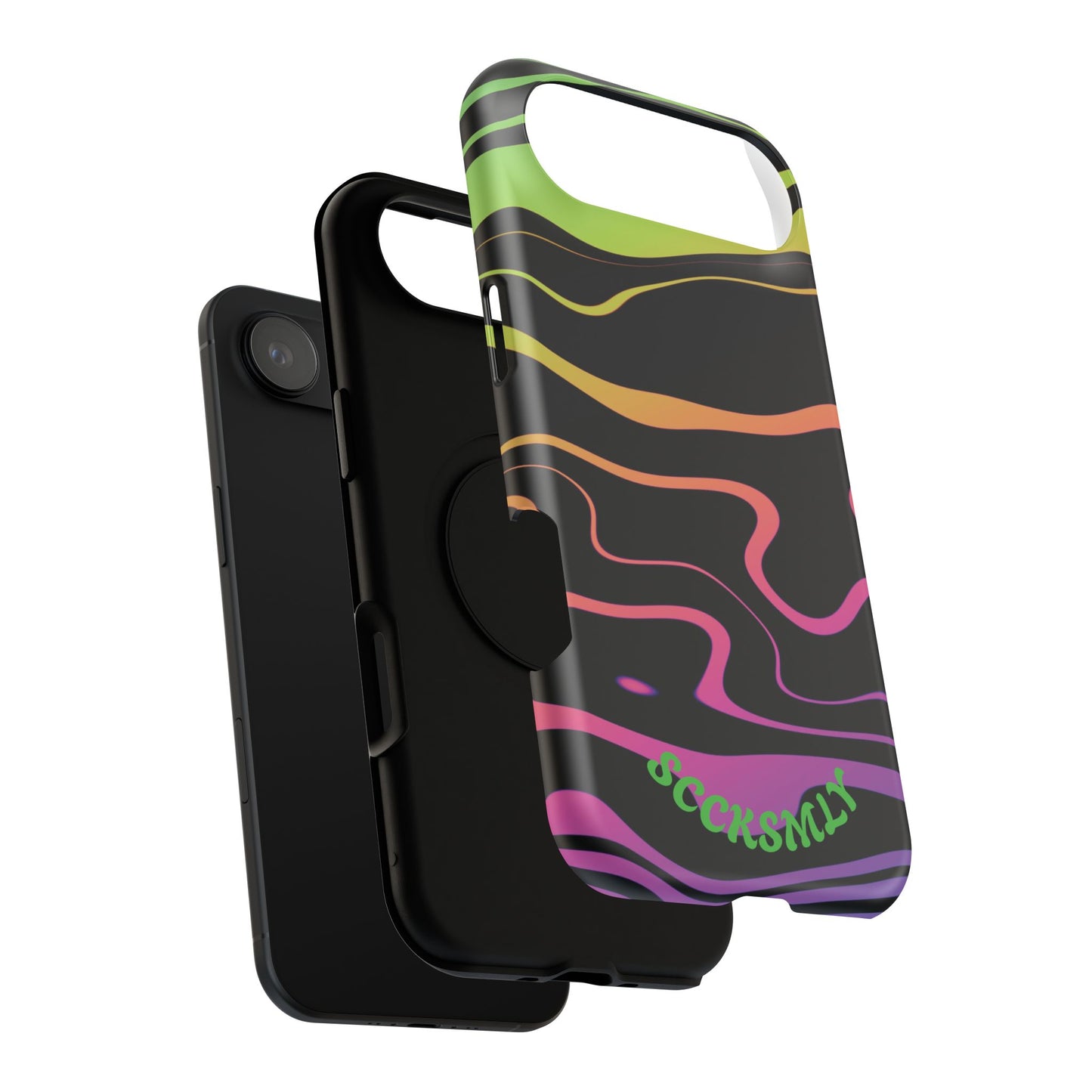 Dark Rainbow Phone Case for Apple