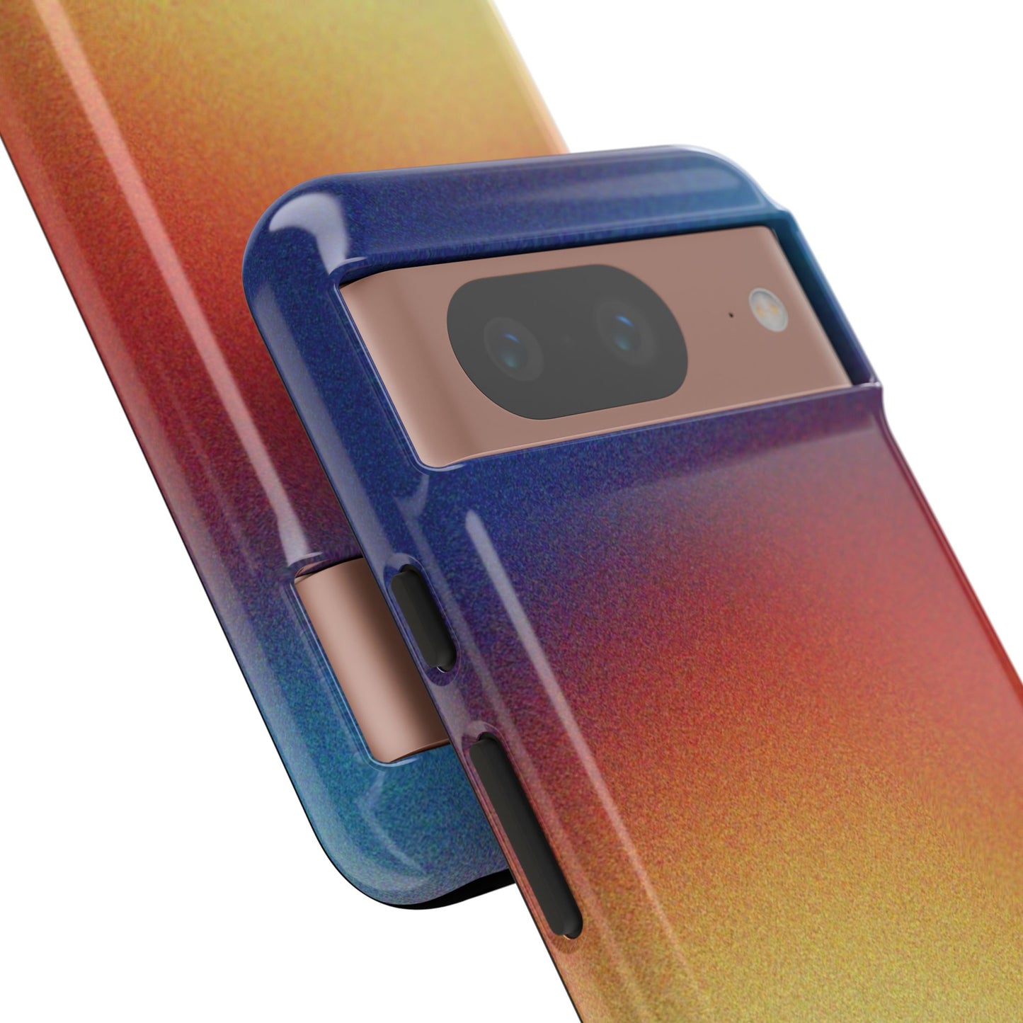 Faded Sunset Aura Tough Phone Case for Google Pixel