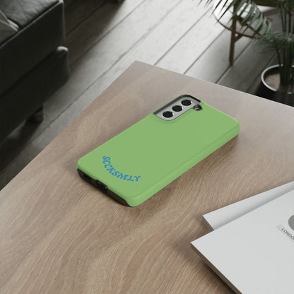 SOLID Sour Lime Tough Case for Samsung