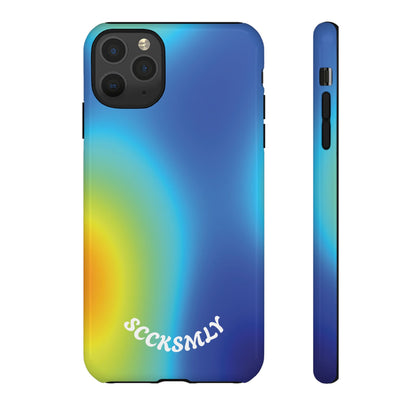 Gradient Heatwave Tough Phone Case for Apple