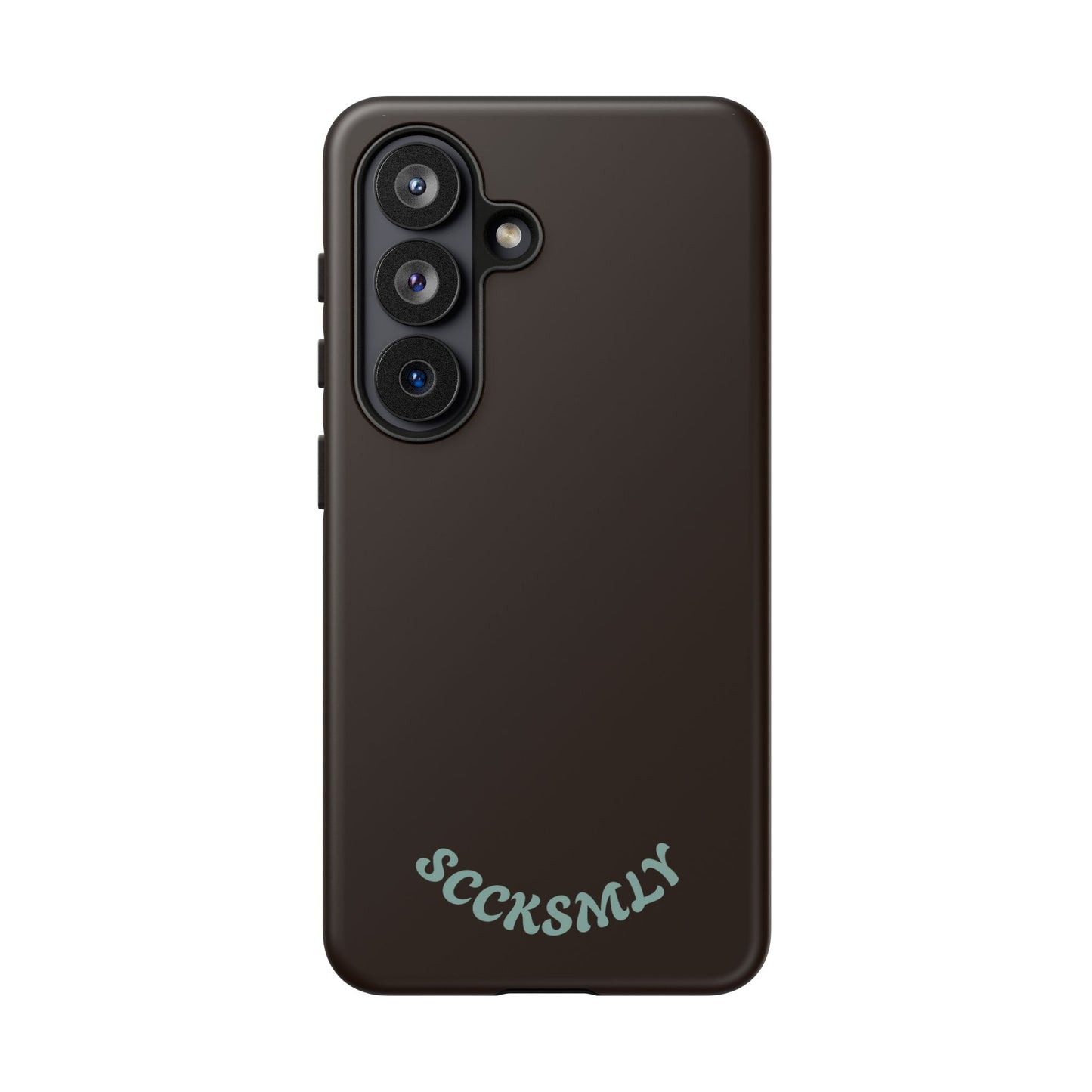 SOLID Espresso Mint Tough Phone Case for Samsung