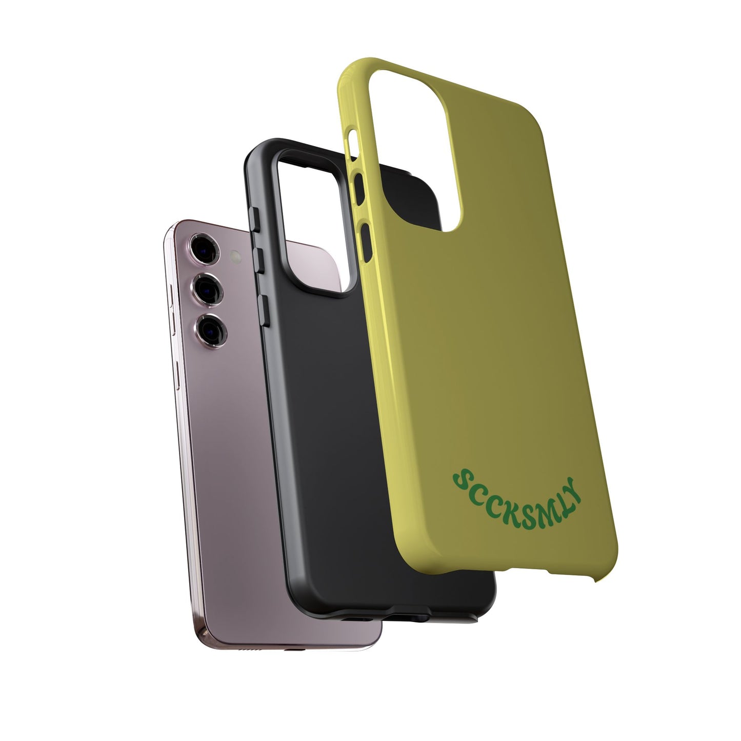 SOLID Lemon Pop Tough Case for Samsung