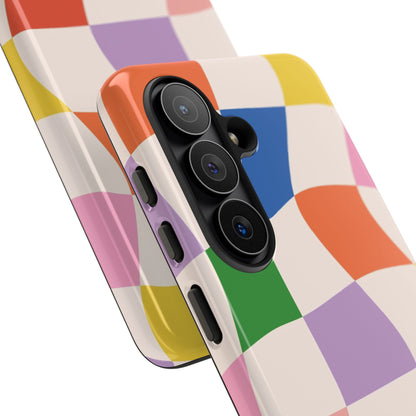 Checker Flicker Phone Case for Samsung