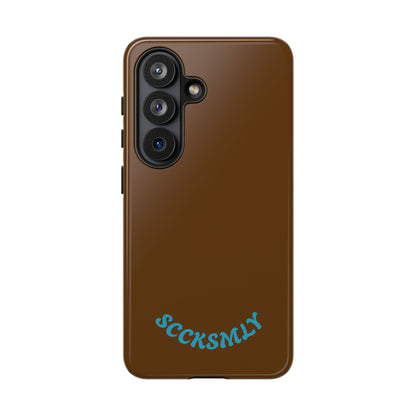 SOLID Chocolate Coco Tough Case for Samsung