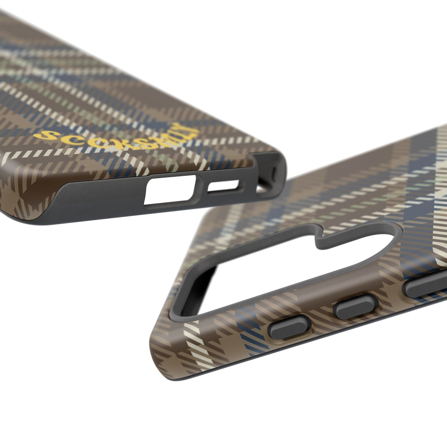Earth and Sky Plaid Phone Case for Samsung