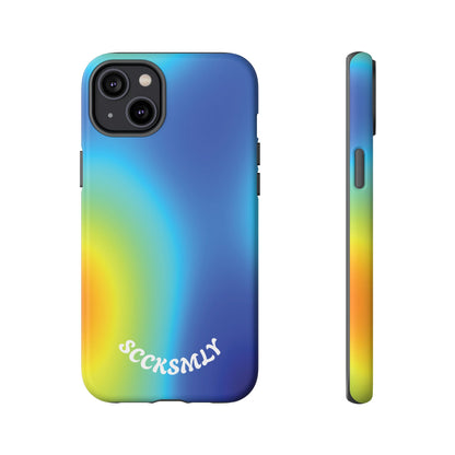 Gradient Heatwave Tough Phone Case for Apple