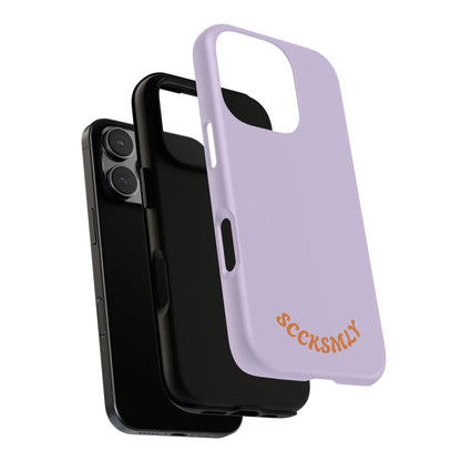 SOLID Lavender Mist Tough Case for Apple