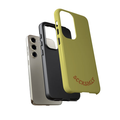 SOLID Lemon Dijon Glaze Tough Case for Samsung