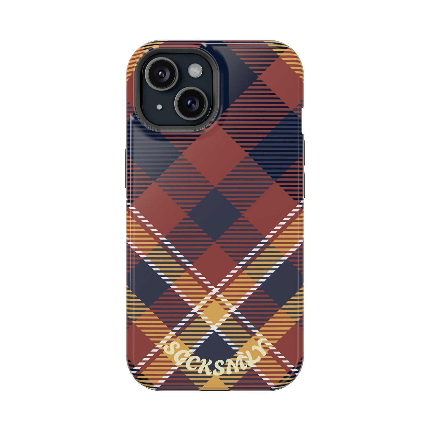 Harvest Tartan Phone Case for Apple