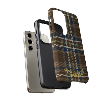 Earth and Sky Plaid Phone Case for Samsung