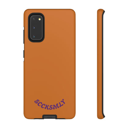 SOLID Burned Plum Tough Case for Samsung