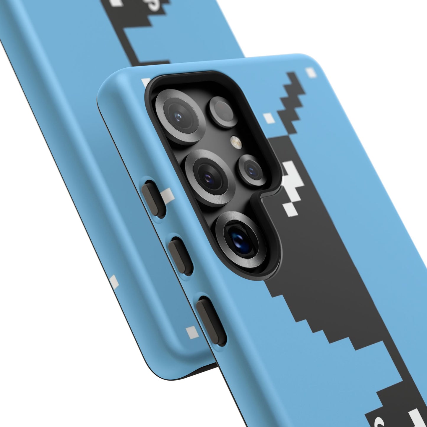 Pixel Glass Tough Phone Case for Samsung